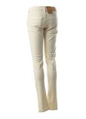 Pantalon slim beige MAISON SCOTCH pour femme seconde vue