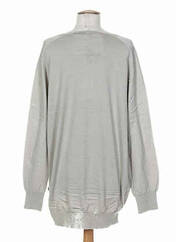 Pull tunique gris DIABLESS pour femme seconde vue