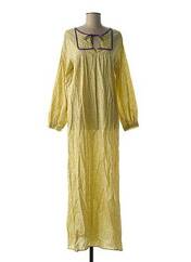 Robe longue jaune CH.IND. pour femme seconde vue