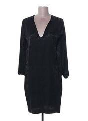 Robe mi-longue noir SWILDENS pour femme seconde vue