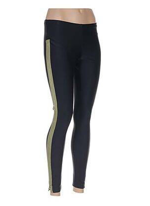 Legging zippé bas des jambes vert APRIL MAY femme