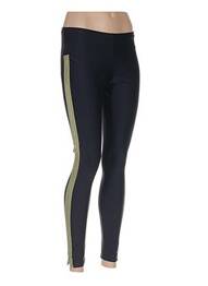 Legging zippé bas des jambes vert APRIL MAY femme