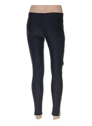 Legging zippé bas des jambes vert APRIL MAY femme