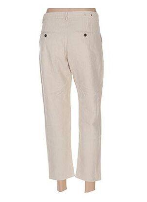 Pantalon 7/8 taille normale taille normale beige TRUE NYC femme