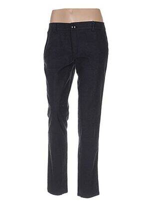 Pantalon slim taille normale taille normale gris LEON & HARPER femme