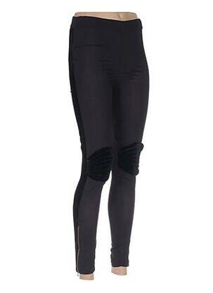 Pantalon slim taille élastique noir GAT RIMON femme