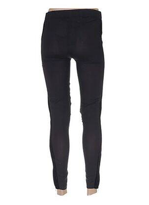 Pantalon slim taille élastique noir GAT RIMON femme