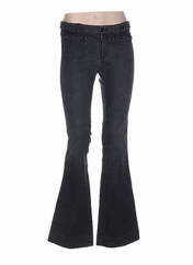 Jeans bootcut noir ACQUAVERDE pour femme seconde vue