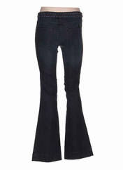 Jeans bootcut noir ACQUAVERDE pour femme seconde vue