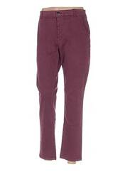 Pantalon 7/8 violet LEON & HARPER pour femme seconde vue