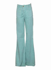 Pantalon large bleu ACQUAVERDE pour femme seconde vue