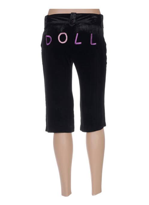 Bermuda noir AMERICAN RETRO pour femme