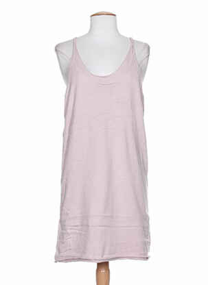 Robe courte sans manche sans manche violet DIABLESS femme