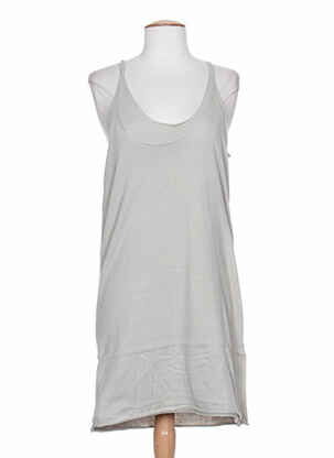 Robe courte sans manche sans manche gris DIABLESS femme