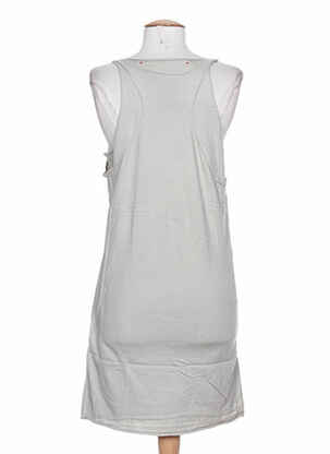 Robe courte sans manche sans manche gris DIABLESS femme