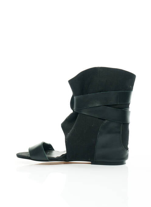 Sandales/Nu pieds noir AMERICAN RETRO pour femme