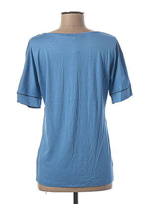 T-shirt imprimé fantaisie manches courtes bleu EXPRESSO femme