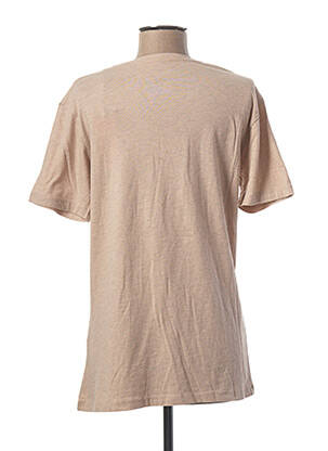 T-shirt imprimé fantaisie manches courtes beige DEEPEND femme