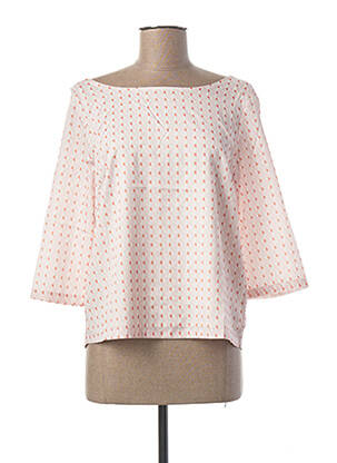 Blouse imprimé fantaisie manches 3/4 rose Y'COO femme