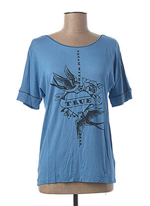 T-shirt bleu EXPRESSO pour femme