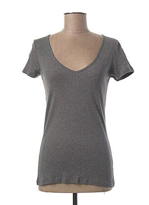 T-shirt gris GANT pour femme