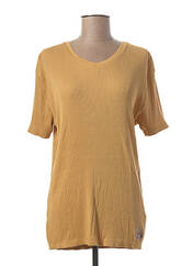 T-shirt jaune MCS pour femme seconde vue