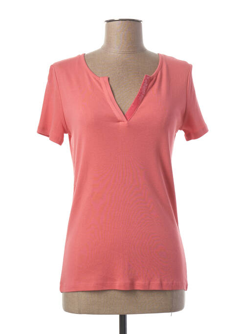 T-shirt rose 1 2 3 pour femme