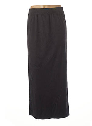 Jupe longue coupe droite noir FORNARINA femme