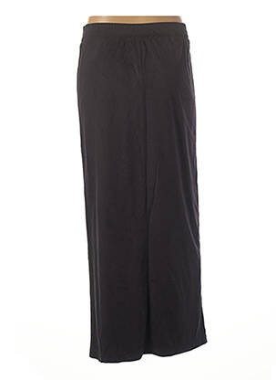 Jupe longue coupe droite noir FORNARINA femme