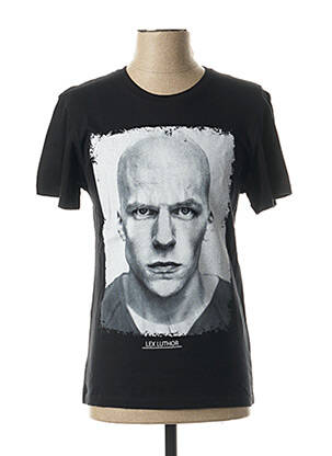 T-shirt stretch manches courtes noir BATMAN V SUPERMAN homme