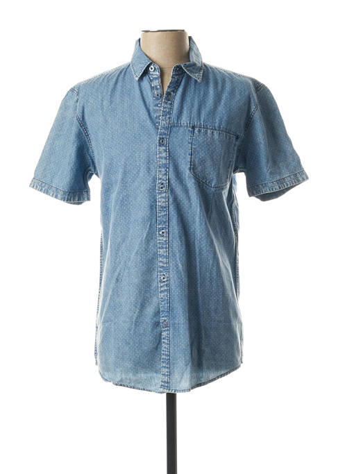 Chemise manches courtes bleu LEE COOPER pour homme