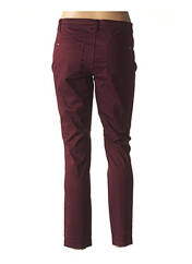 Pantalon slim rouge STREET ONE pour femme seconde vue