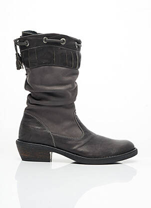 Bottines/boots matière lisse carré gris STONES AND BONES fille