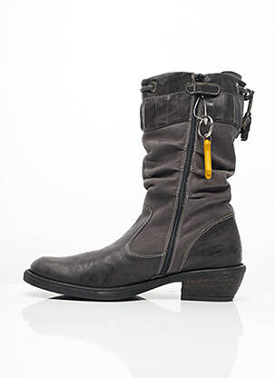 Bottines/boots matière lisse carré gris STONES AND BONES fille