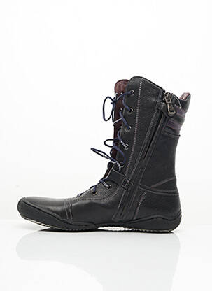 Bottines/boots matière lisse bout rond noir RONDINELLA fille