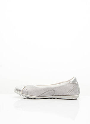 Ballerines bout rond bout rond gris ROMAGNOLI fille