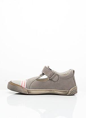 Sandales/nu pieds tissage satiné bout rond gris RONDINELLA garçon