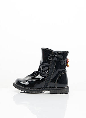 Bottines/boots matière lisse bout rond noir STONES AND BONES fille