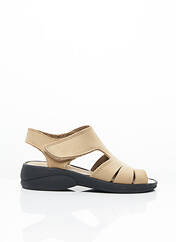 Sandales/Nu pieds beige ZAPPER'S pour fille seconde vue