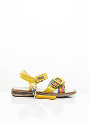 Sandales/Nu pieds jaune STONES AND BONES pour fille seconde vue