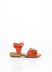 Sandales/Nu pieds orange SUPER FIT pour fille seconde vue