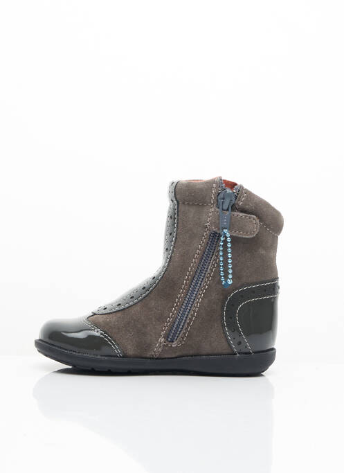 Bottines/Boots gris FALCOTTO pour garçon