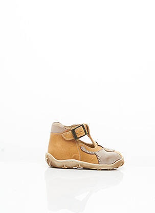 Sandales/nu pieds matière lisse bout rond beige BELLAMY garçon