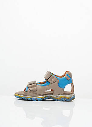 Sandales/nu pieds tissage satiné bout rond beige ROMAGNOLI garçon