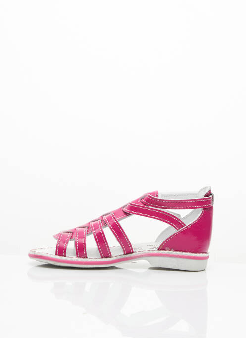Sandales/nu pieds bout rond bout rond rose BELLAMY fille