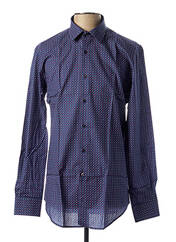 Chemise manches longues bleu BRIGHTON pour homme seconde vue