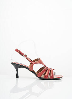 Sandales/Nu pieds rouge GF CONFORT pour femme