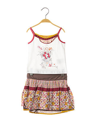 Ensemble blanc COUDEMAIL pour fille