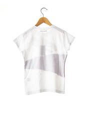 T-shirt blanc CKS pour garçon seconde vue