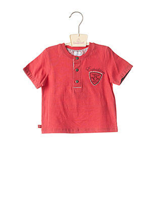 T-shirt rouge COUDEMAIL pour garçon